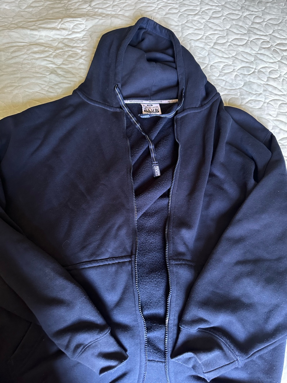 Pro Club Zip Up Navy